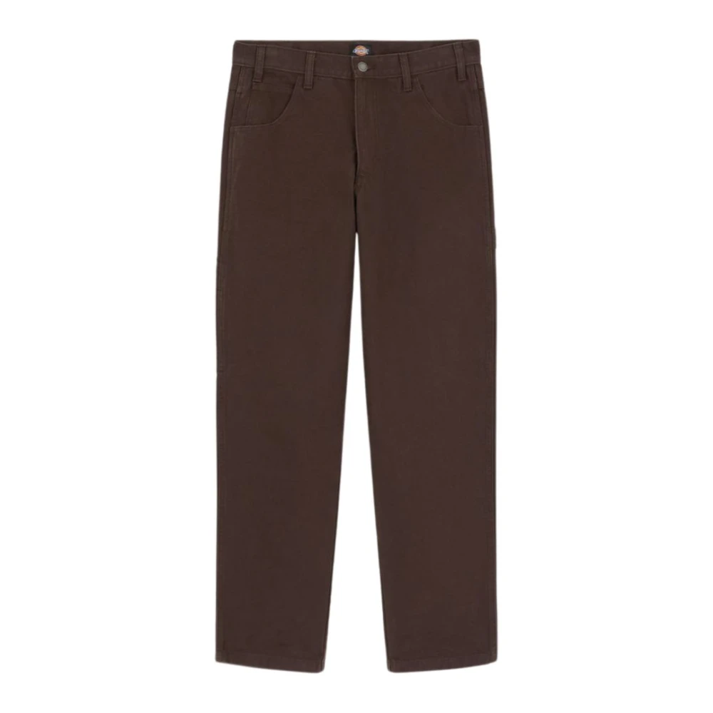 Dickies Bruine Timmerman Eend Canvas Jeans Brown Heren