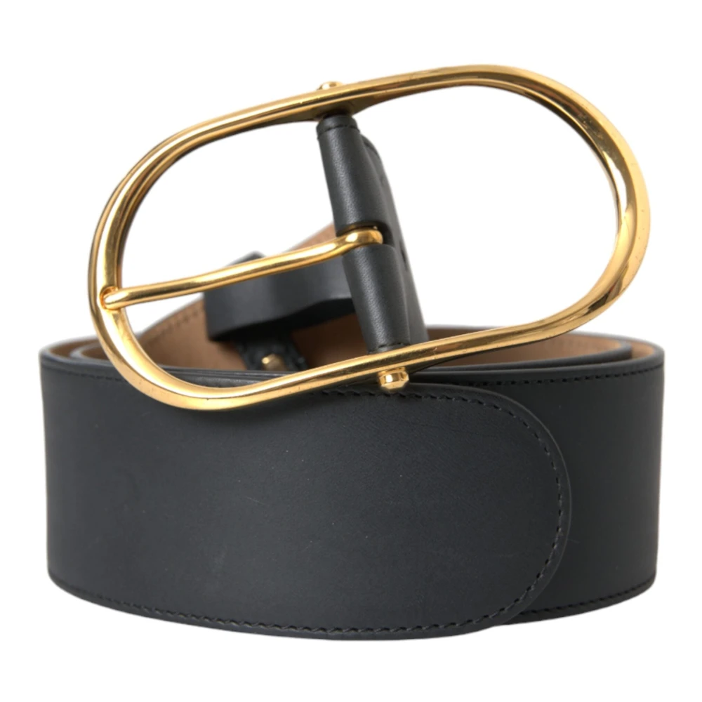 Dolce & Gabbana Unisex Nero - Classic Belt - Accessories - One Size