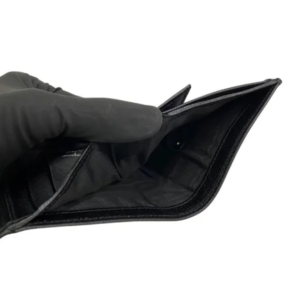 Salvatore Ferragamo Pre-owned Leather wallets Black Dames