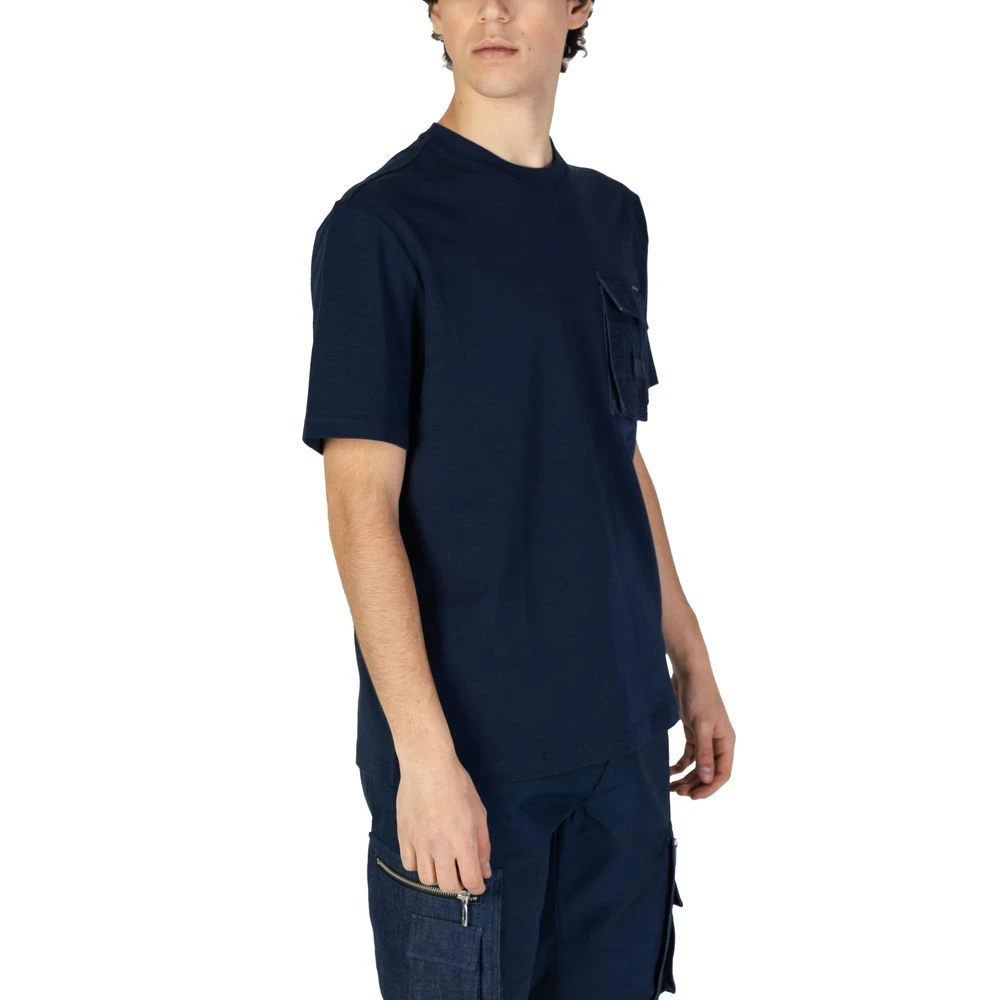 Antony Morato Blauw Katoenen T-shirt Lente Zomer Collectie Blue Heren