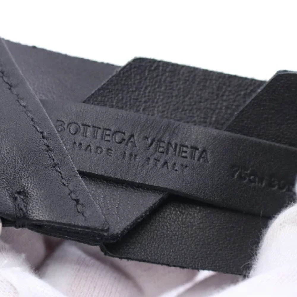 Bottega Veneta Vintage Pre-owned Leather belts Black Dames