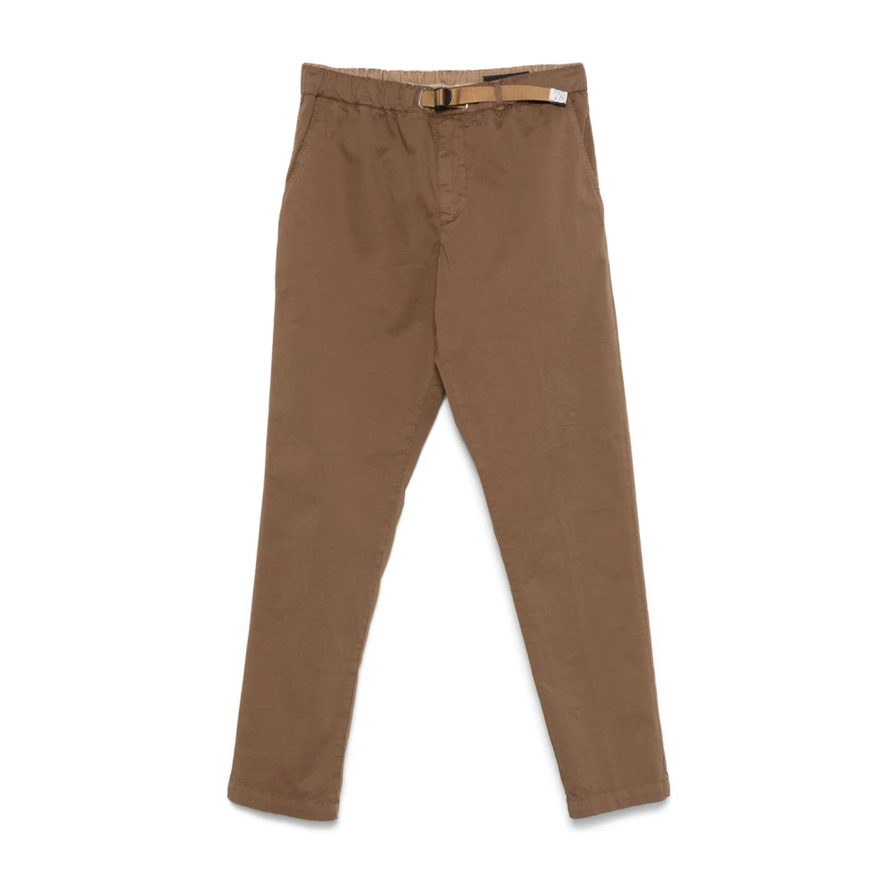 White Sand Bruine Broek met Trekkoord en Zakken Brown Heren