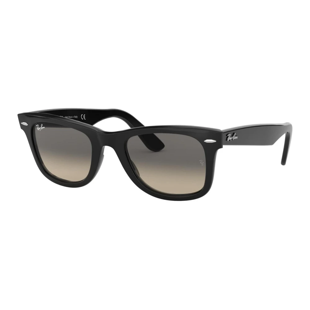 Ray - Ban Unisex Black/Grey Rb2140 Wayfarer 901/32 Sunglasses Acetate Squared Normal Shaded - Image 5