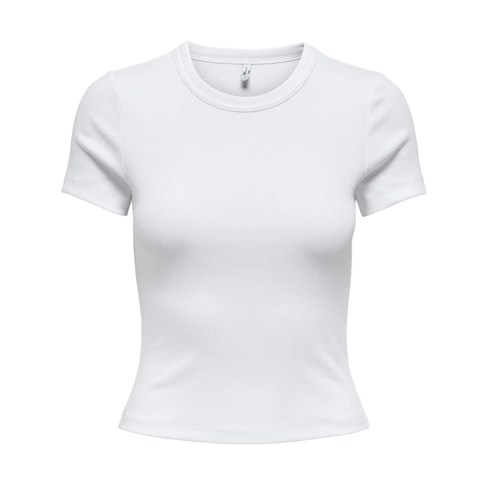 Only Women's White Long Sleeve Top For Juniors