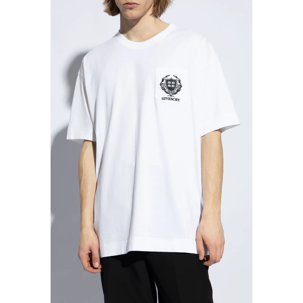 Givenchy Oversized T-shirt White Heren