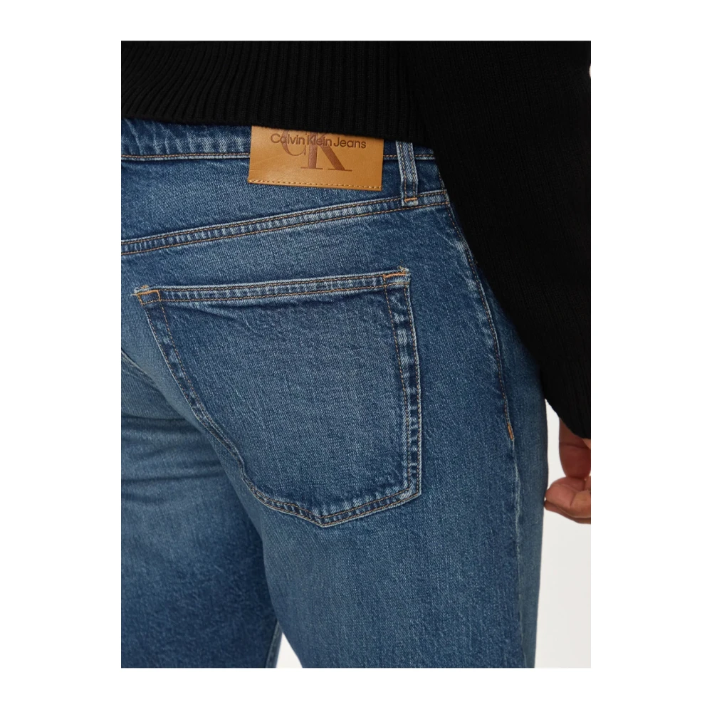 Calvin Klein Stretch slim jeans Blauw denim Blue Heren