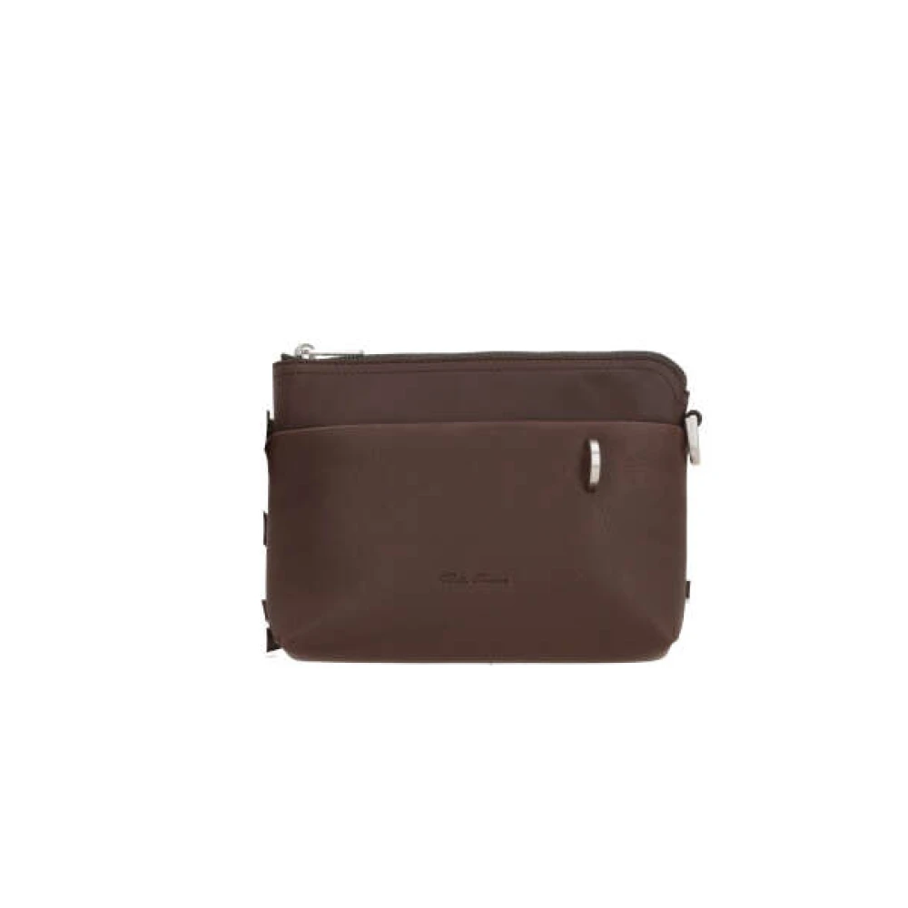 Rick Owens Bruine Leren Crossbodytas Brown Dames