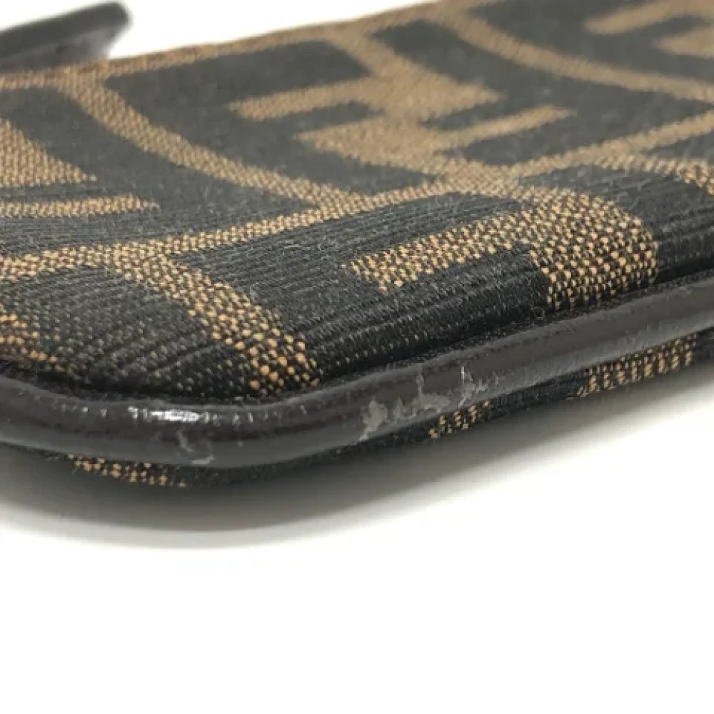 Fendi Vintage Pre-owned Leather wallets Brown Dames