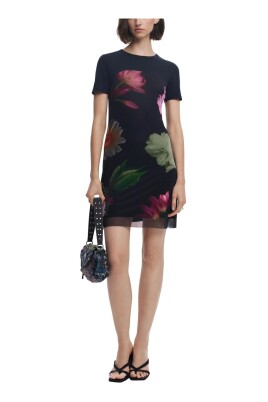 black-floral-mini-dress