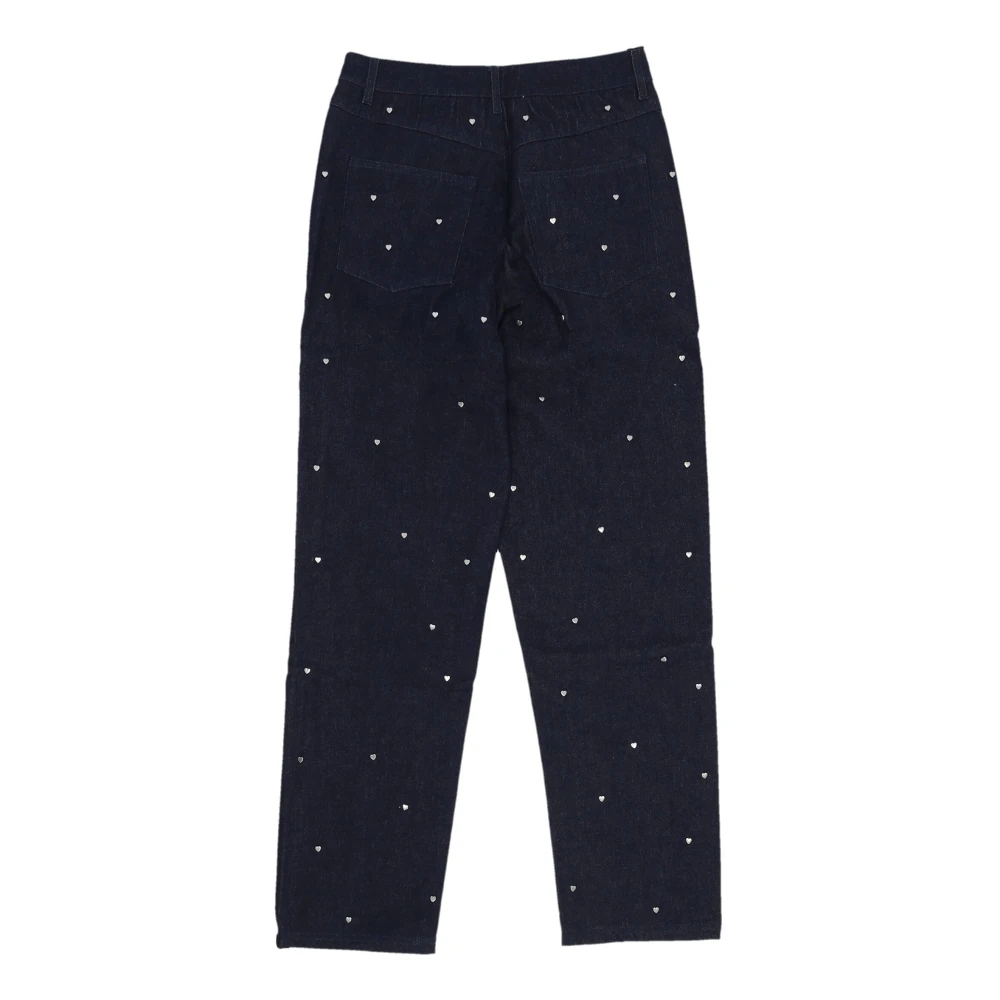 Arte Antwerp Heart Denim Jeans Blue Dames