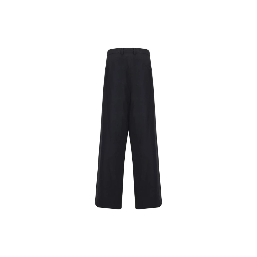 Balenciaga Baggy Broek met Rechte Pijpen en Patroon Black Heren