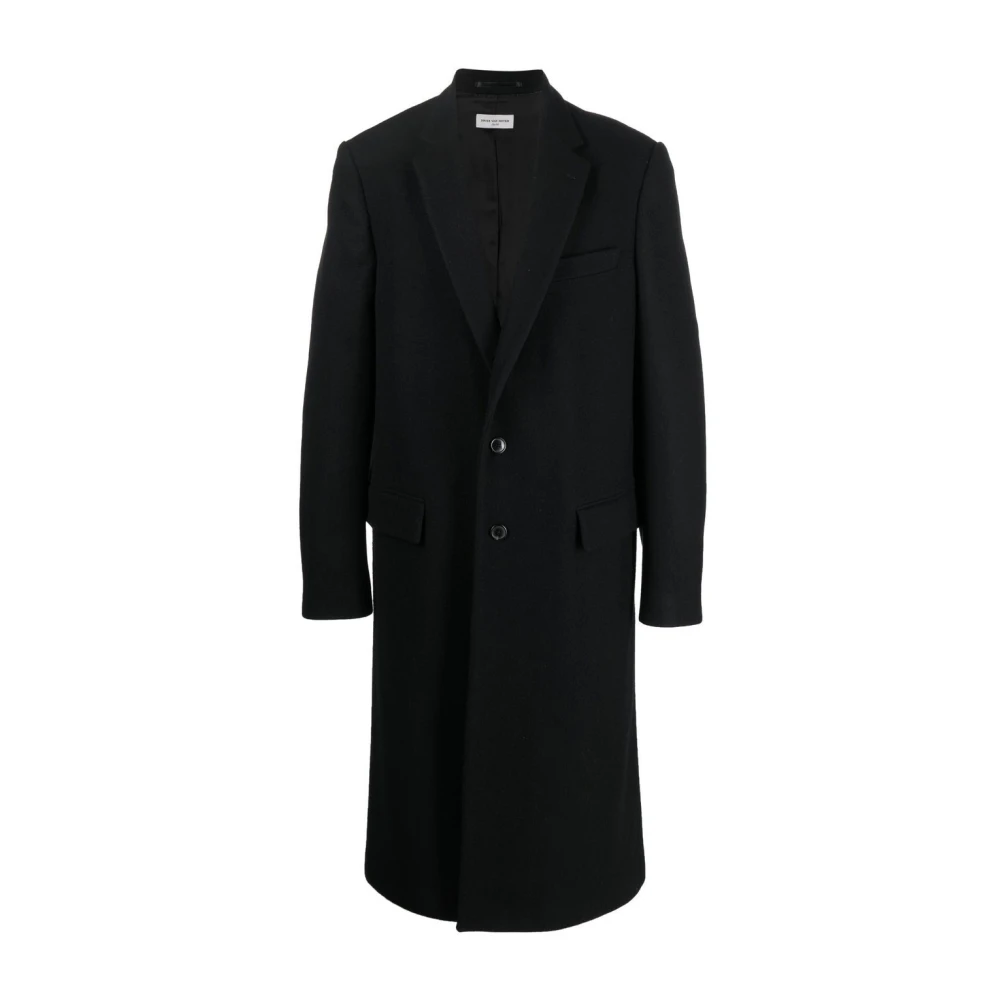 Dries Van Noten Zwarte Rutland Stijlvolle Modieuze Schoenen Black Heren