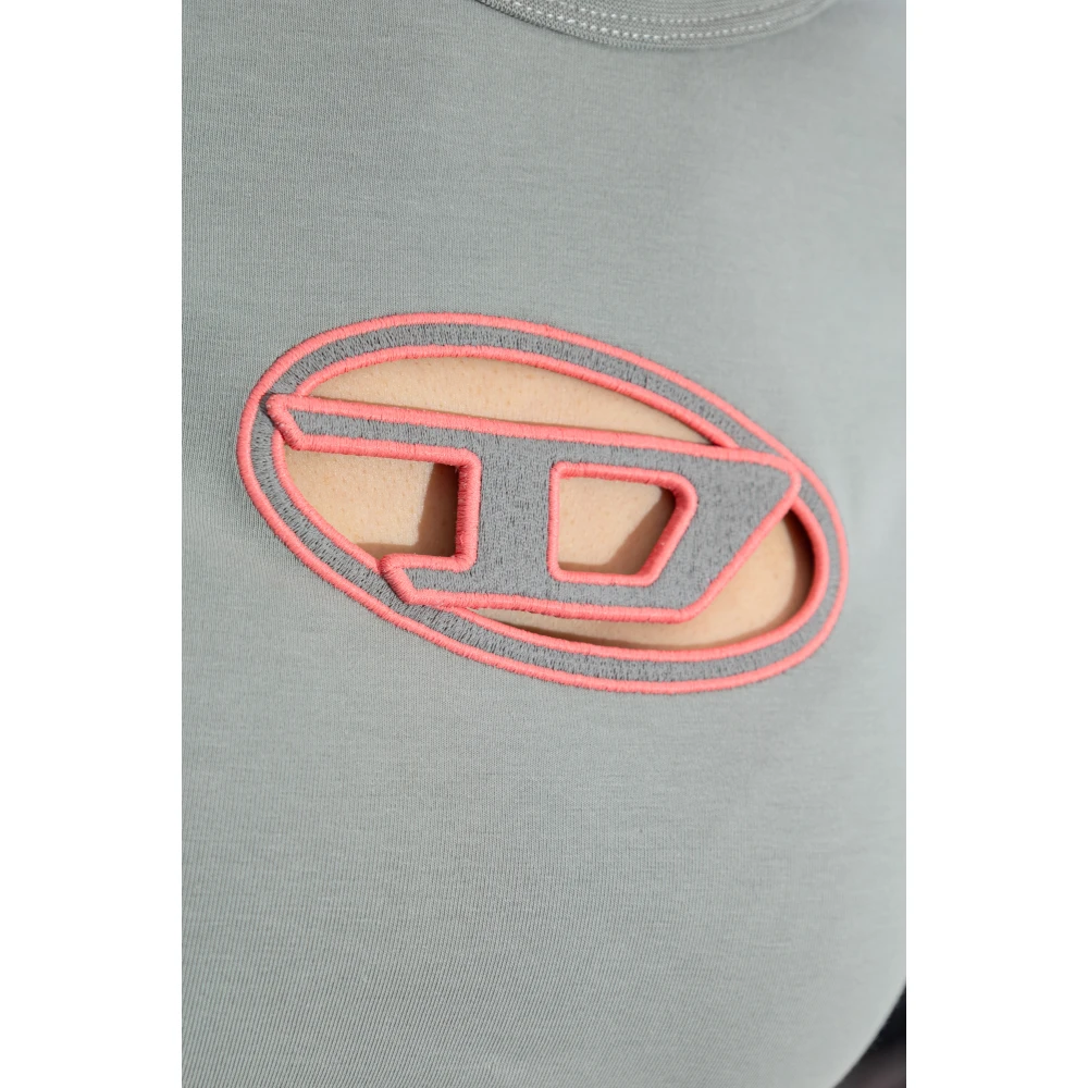 Diesel Top T-Angie Gray Dames