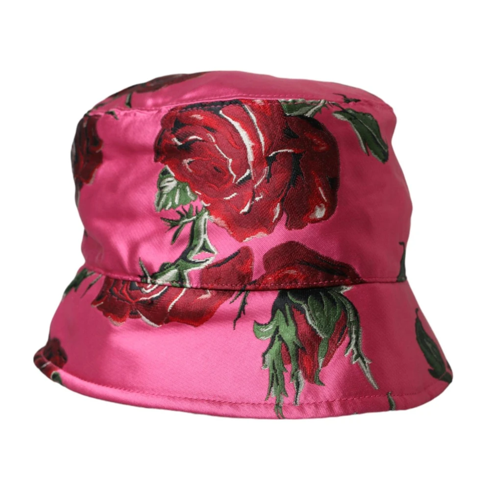 Dolce & Gabbana Roze Bloemen Emmerhoed Pink Heren