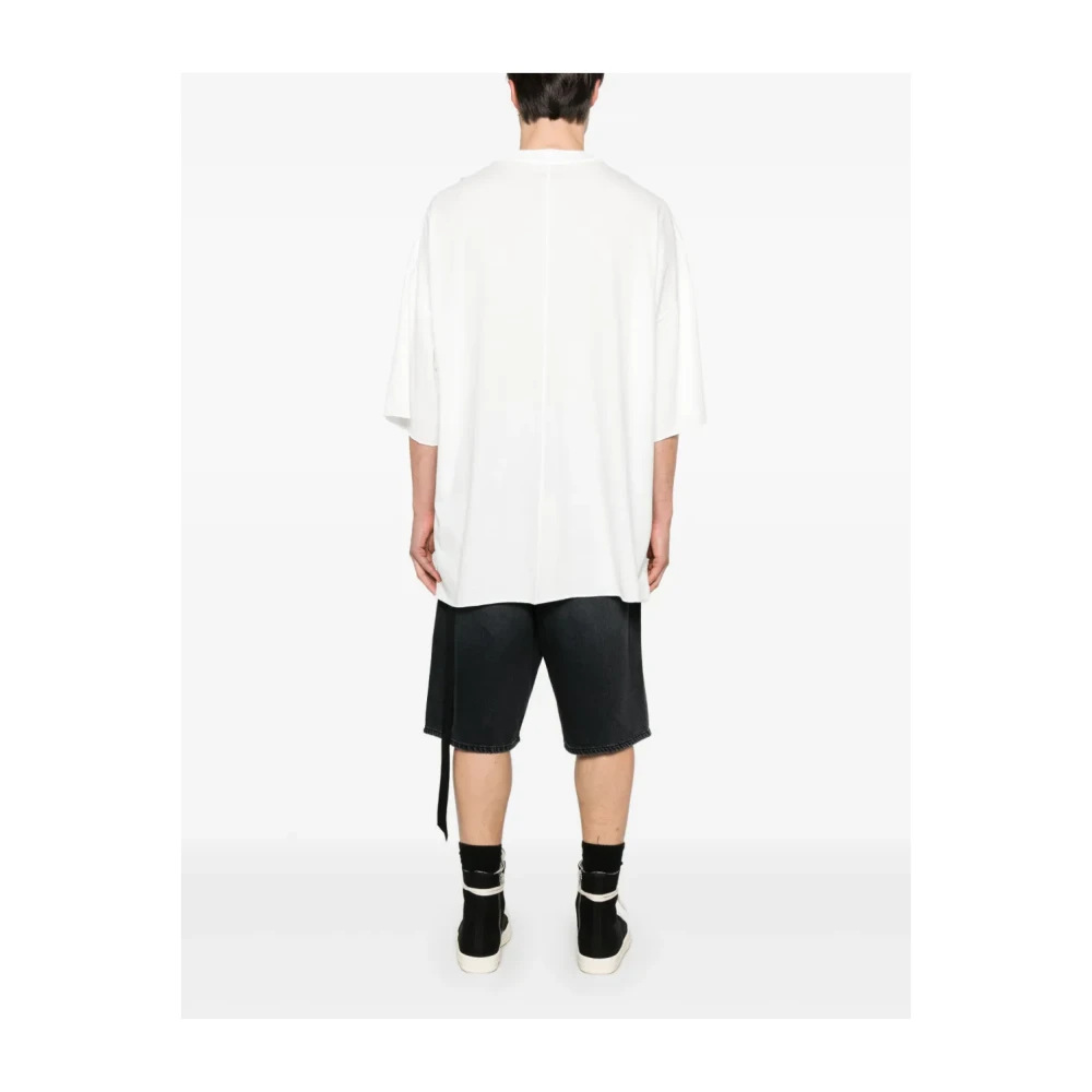 Rick Owens Tommy T-shirt White Heren