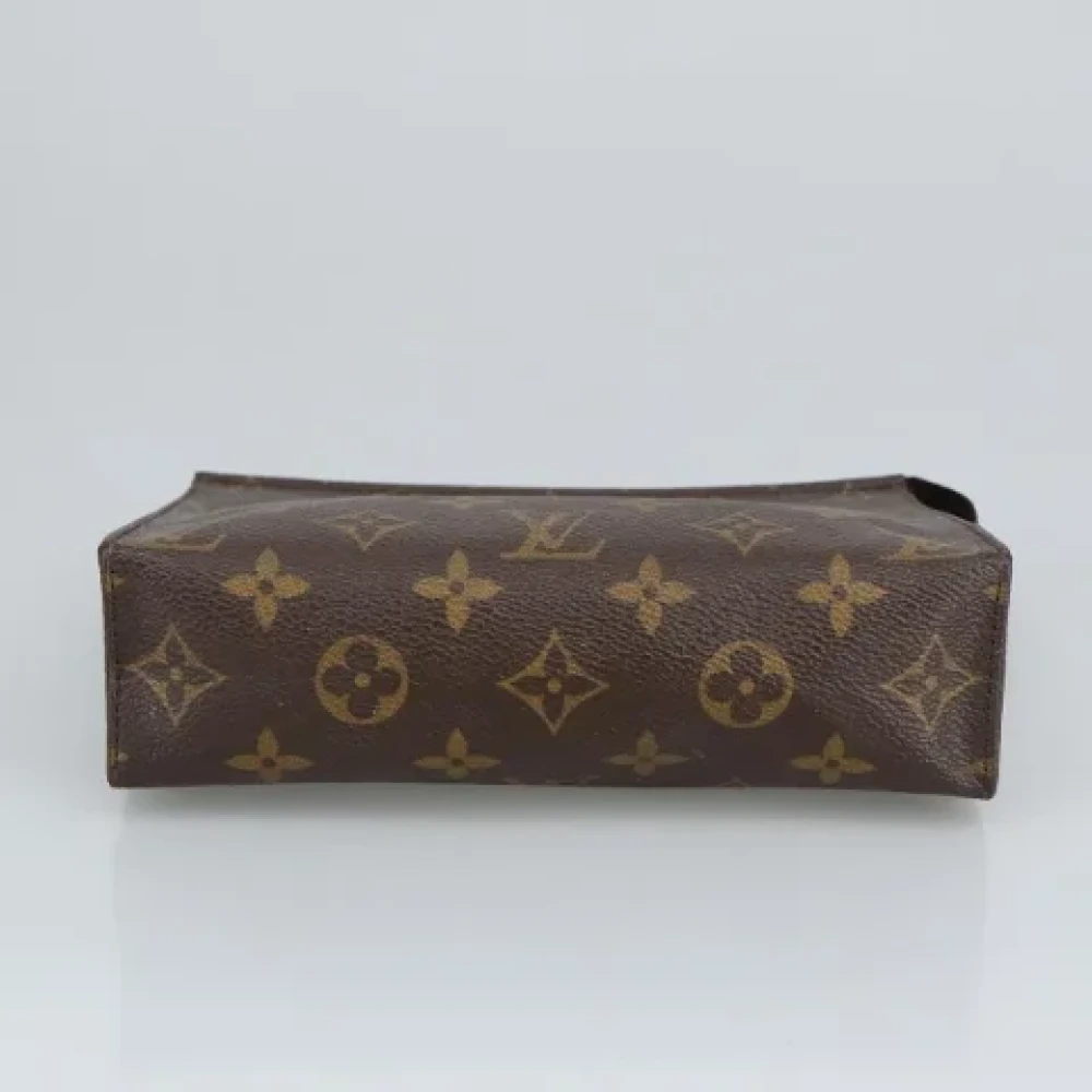 Louis Vuitton Vintage Pre-owned Canvas pouches Brown Dames