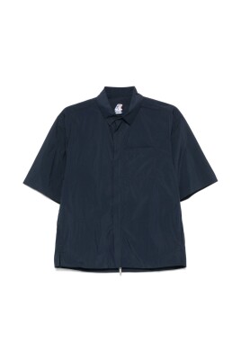chemise-bleue-a-fermeture-eclair-et-poches