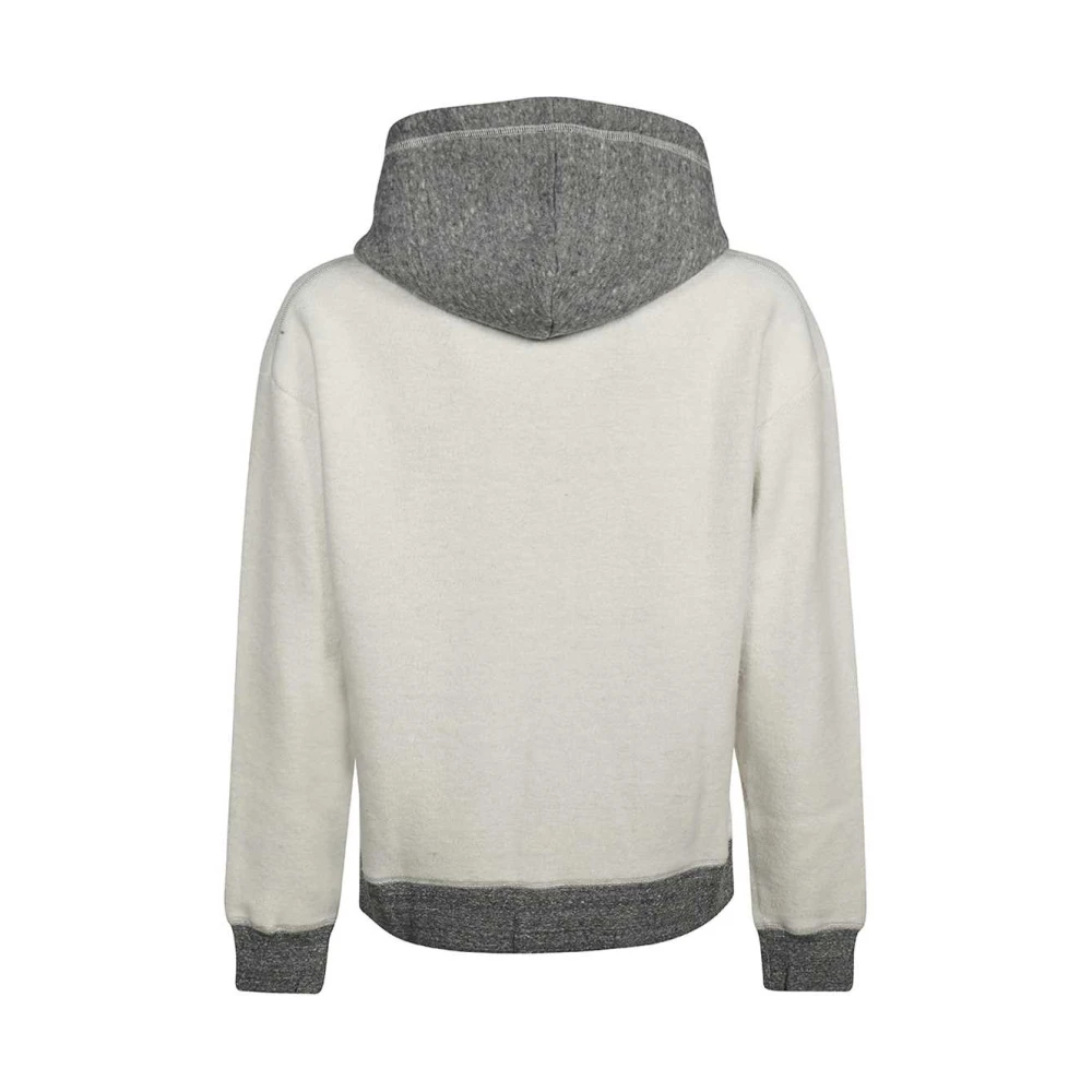 Dsquared2 Bedrukte Hoodie Gray Heren