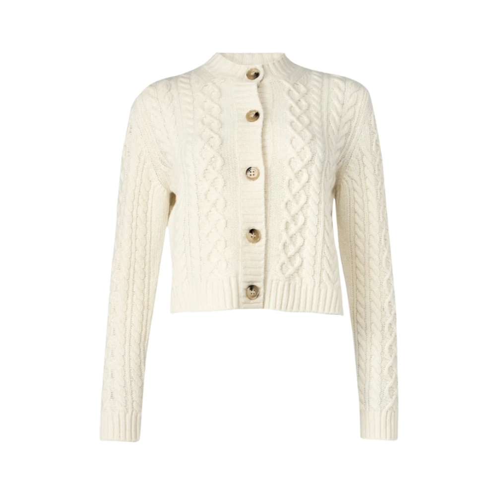 Max Mara Stijlvolle Cardigan voor Vrouwen Beige Dames