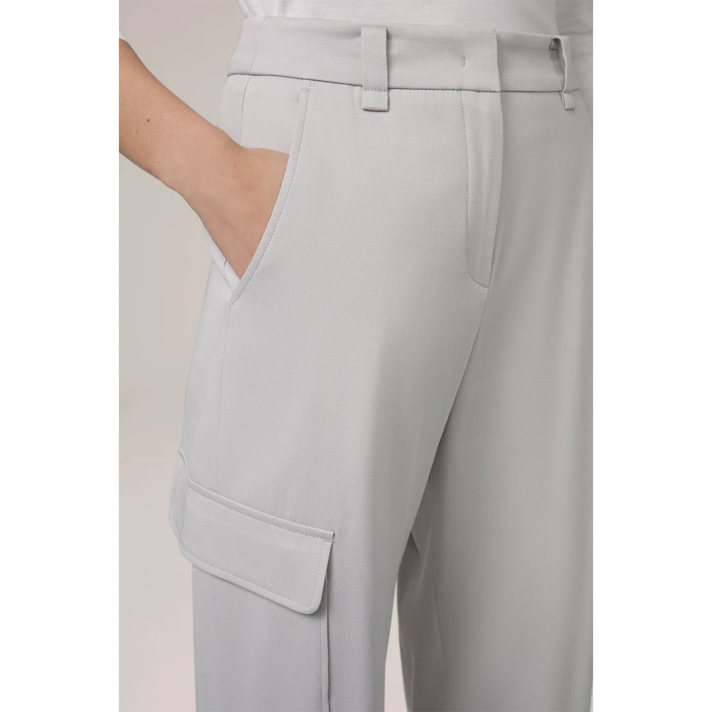Windsor Cargobroek met regular fit Gray Dames