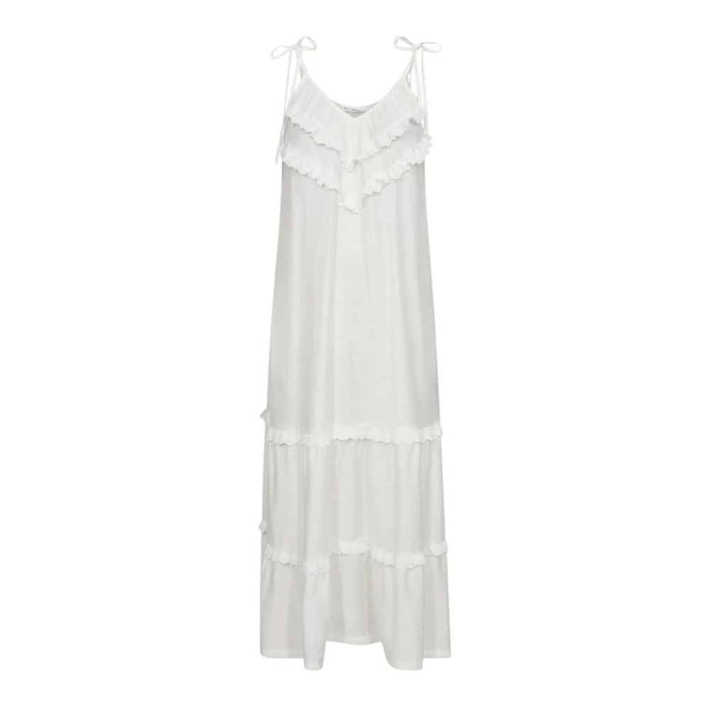 Co'Couture Boho Spetsklänning Off White White, Dam