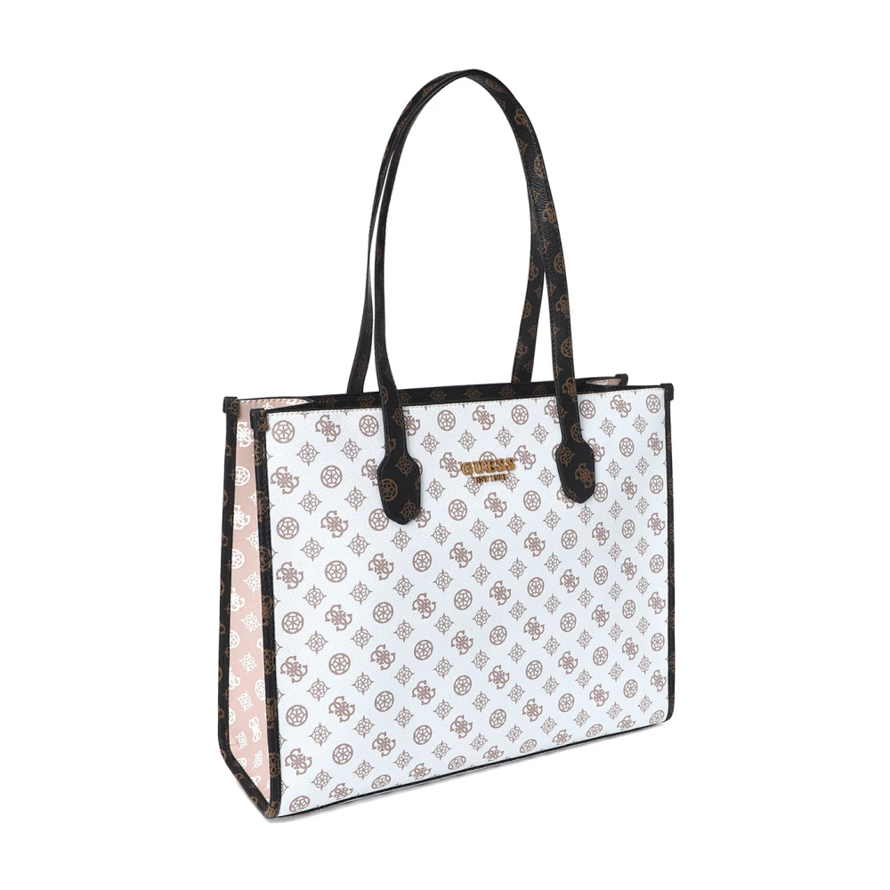 Guess Klassieke Silvana Handtas White Dames