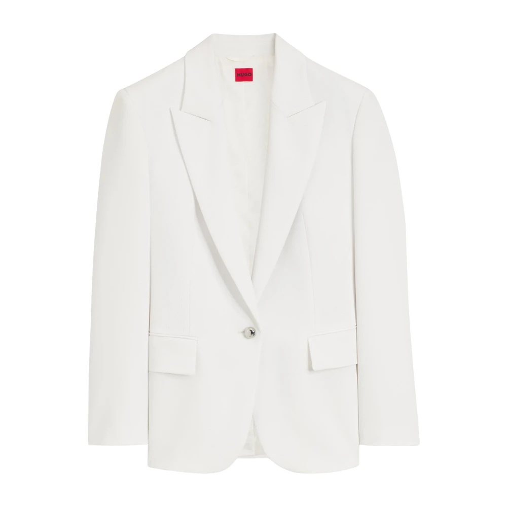 Hugo Donna Bianco Giacche, M, New,