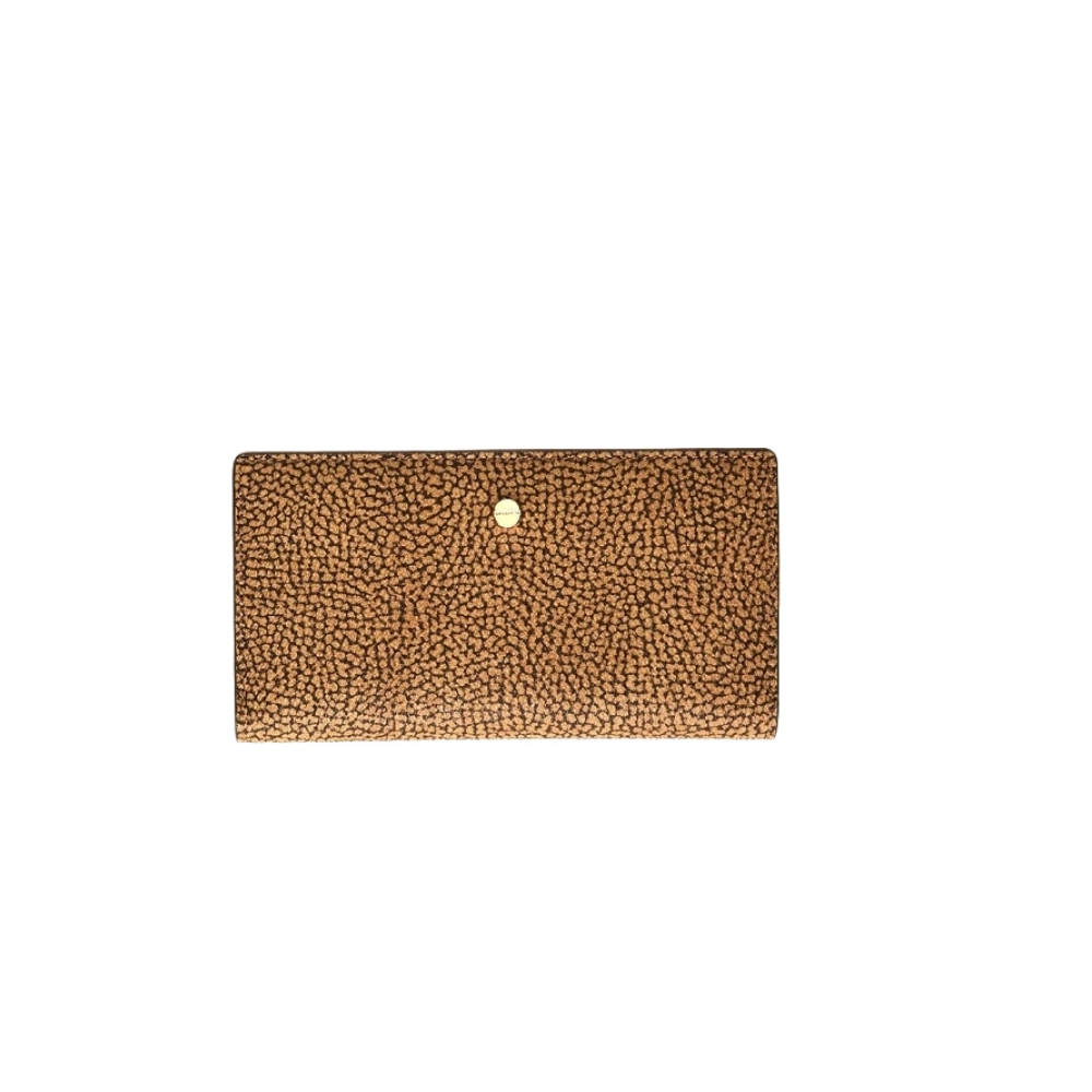 Borbonese Women's Brown Wallets & Cardholders, One Size, Compact Graffiti Wallet