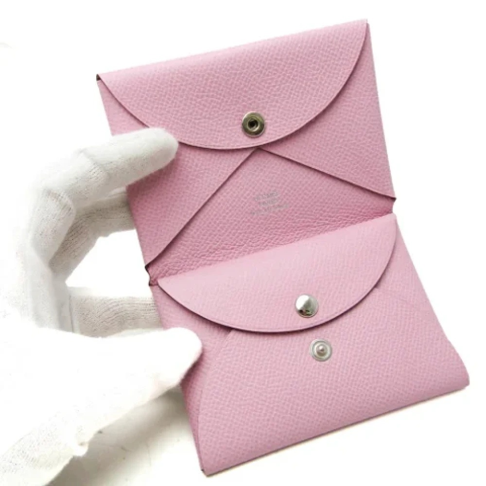 Hermès Vintage Pre-owned Leather home-office Pink Dames