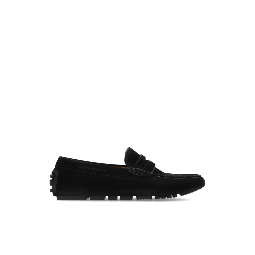 Emporio Armani Uomo Nero Scarpe, 43 Eu, New,