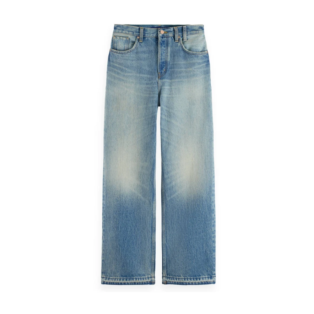 Scotch & Soda Vintage T Deep Loose Fit Jeans Blue Dames