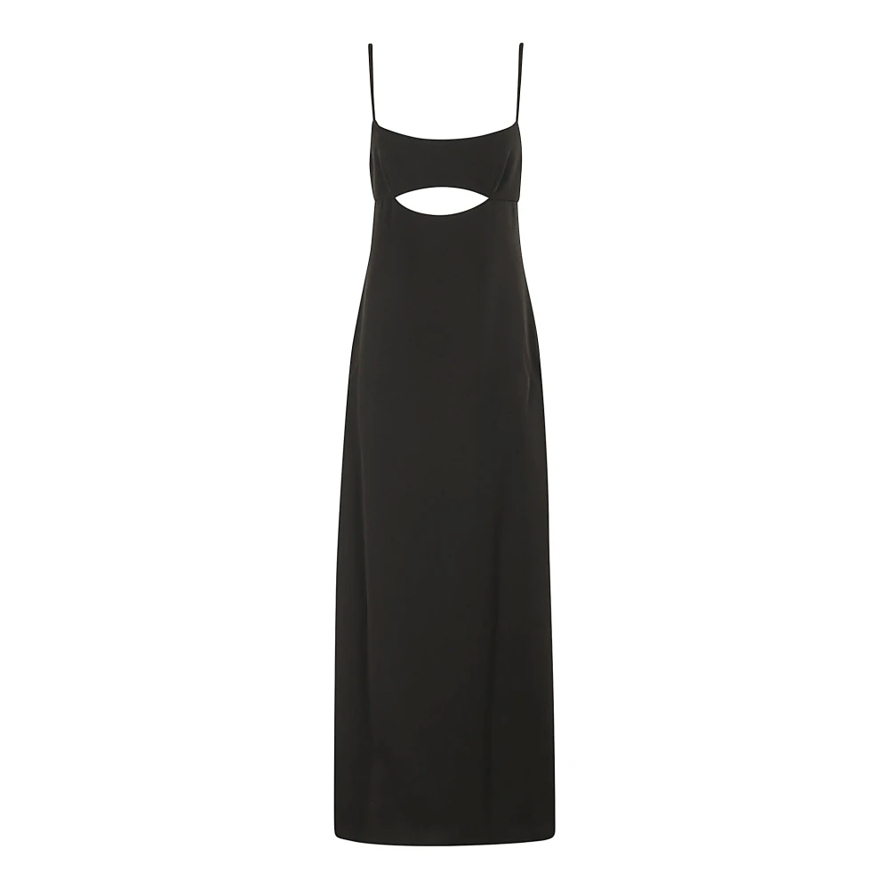 Federica Tosi Elegante Top Jurk Black Dames