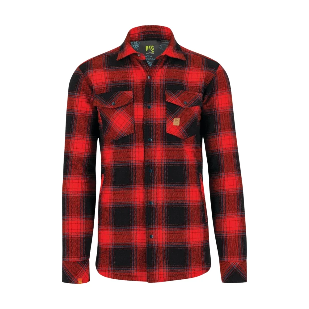 Karpos Rode outdoorjas met zakken Red Heren