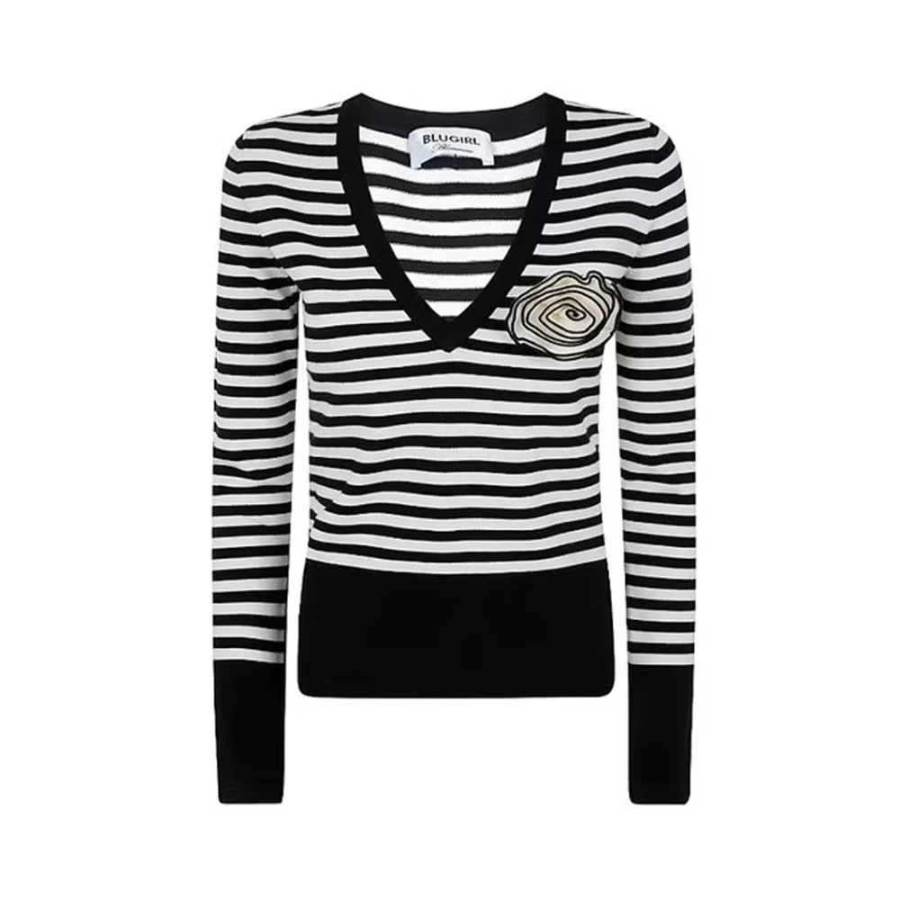 Blugirl Zwarte Sweater Collectie Black Dames