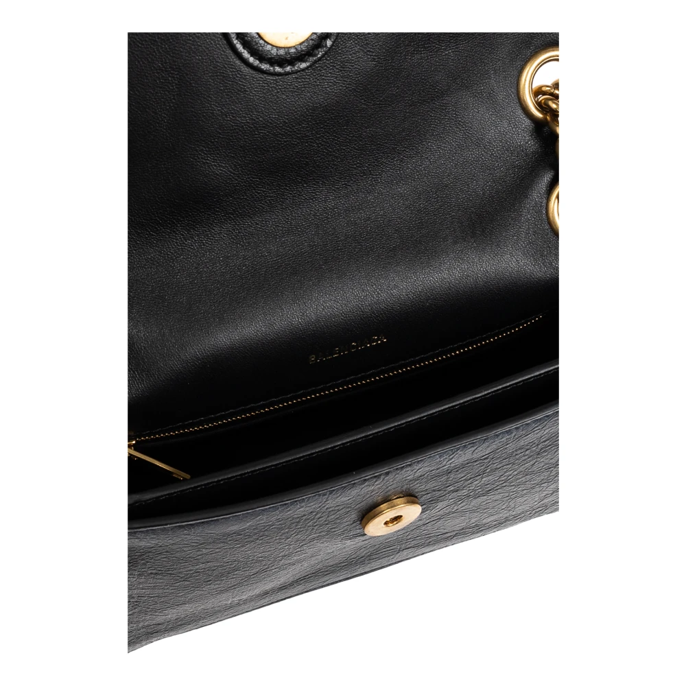 Balenciaga Schoudertas Crush Black Dames