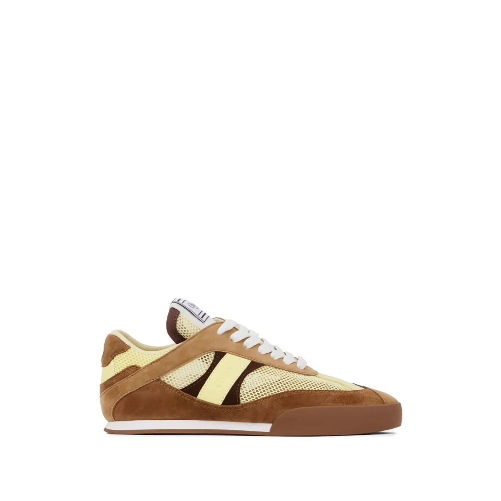 Chloé Kick Sneaker Dames Schoenen Bruin