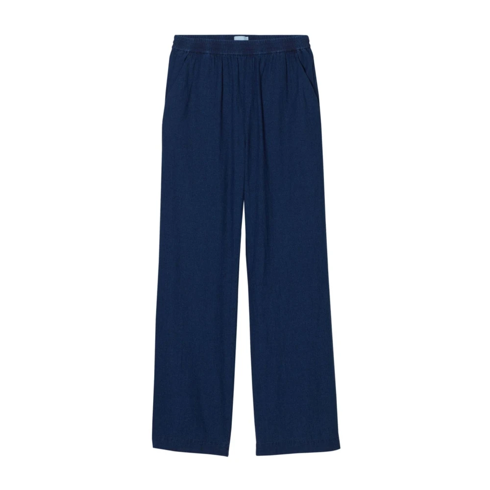 Closed Wide Trousers Blue Dames