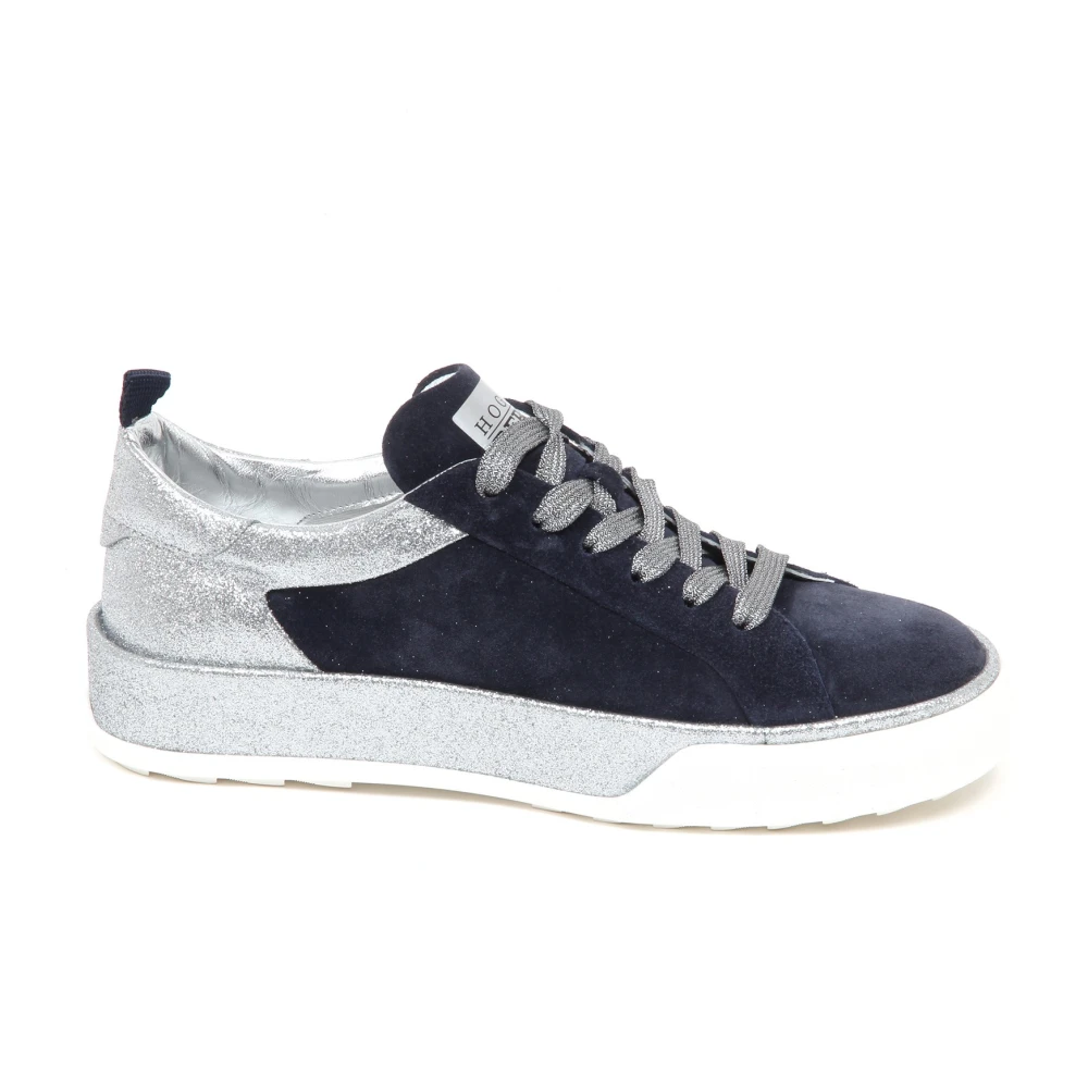 Hogan Glitter Rebel Schoenen Dames Schoenen Blauw