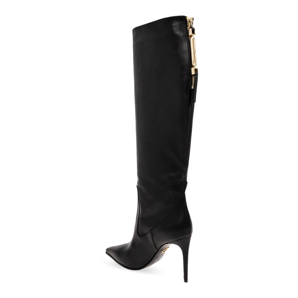 Dsquared2 Lederen Laarzen met Hak