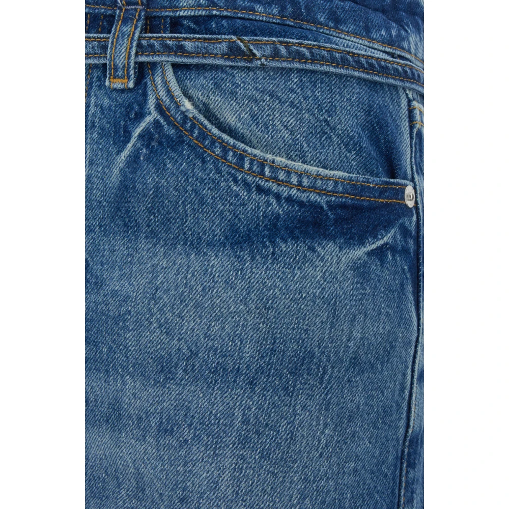 Frame Klassieke Denim Jeans voor Dagelijks Gebruik Blue Dames