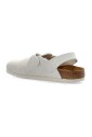 white-buckle-fastening-cork-sole-shoes