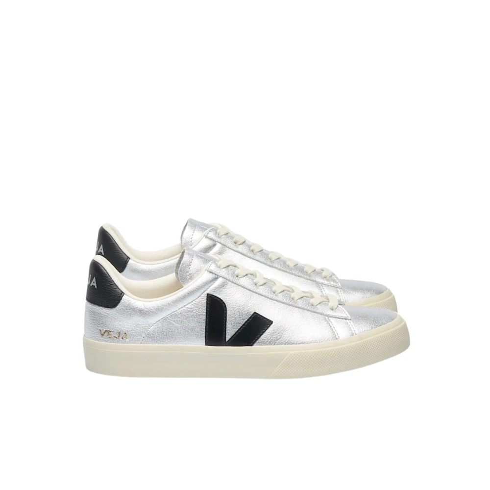 Veja Gray Sneakers, Female, 4 Uk, Campo Leather