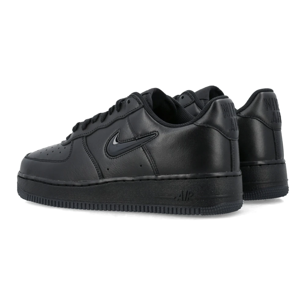 Nike Zwarte Retro Sneakers met Air Logo Black Heren