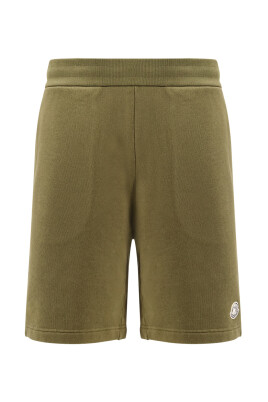 brown-shorts-with-elastic-waistband