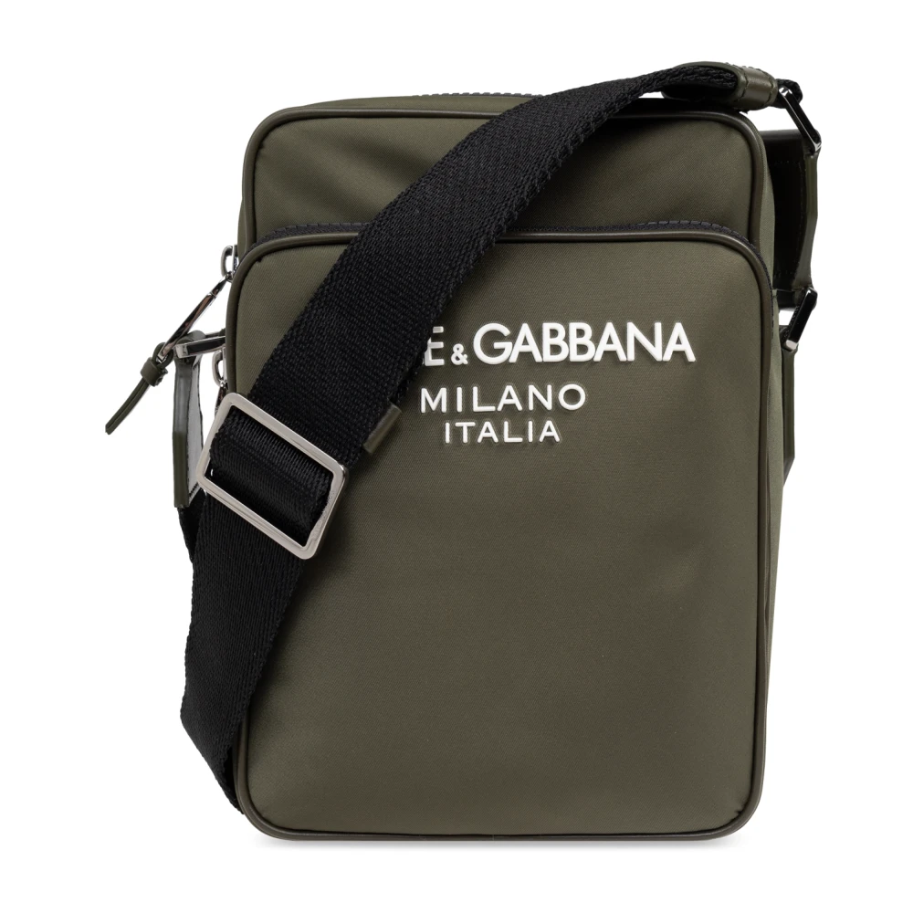 Dolce & Gabbana Schoudertas Green Heren