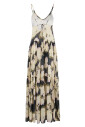 robe-longue-imprimee-col-en-v-multicolore