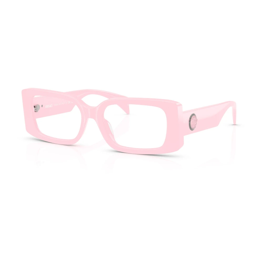 Versace Women's Pink Ve3362u 5485 Optical Frame - Glasses - 53 Mm - Accessories