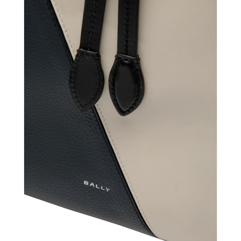 Bally Stijlvolle Leren Rugzak Blue Heren
