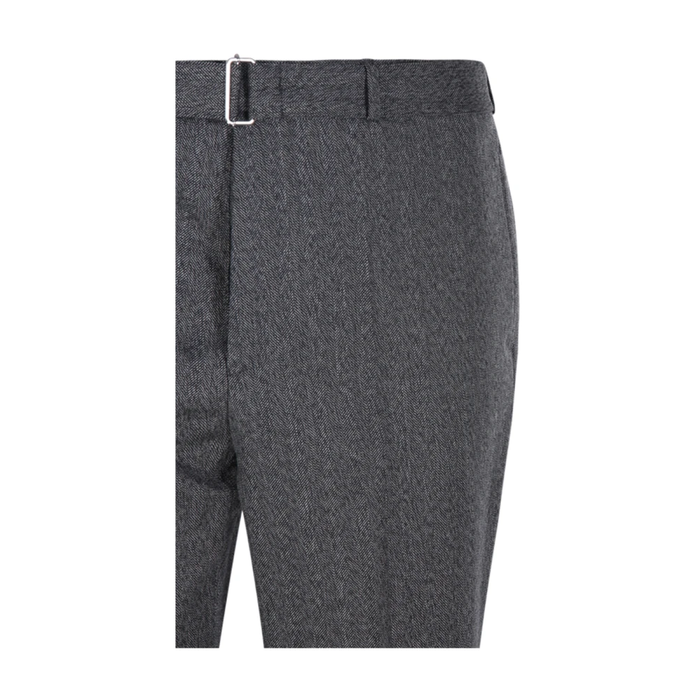 Officine Générale Donkergrijs Lichtgrijs Hoche Broek Gray Heren