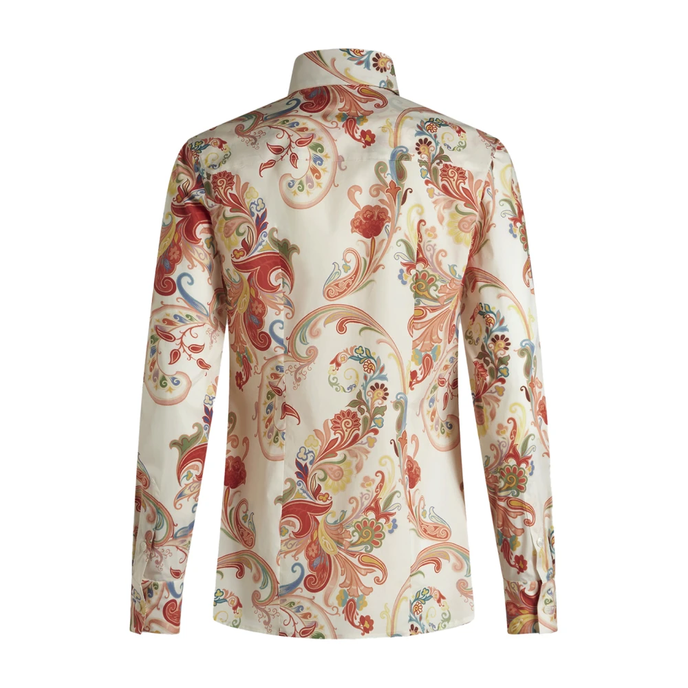 ETRO Bloemen Paisley Print Overhemd Multicolor Dames